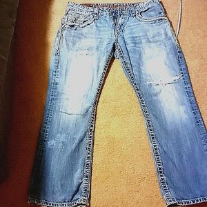 ROCK REVIVAL MEN'S JEANS 34 32
